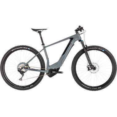 Mountain Bike eléctrica CUBE ELITE HYBRID C:62 SL 500 29" Gris/Negro 2019 0